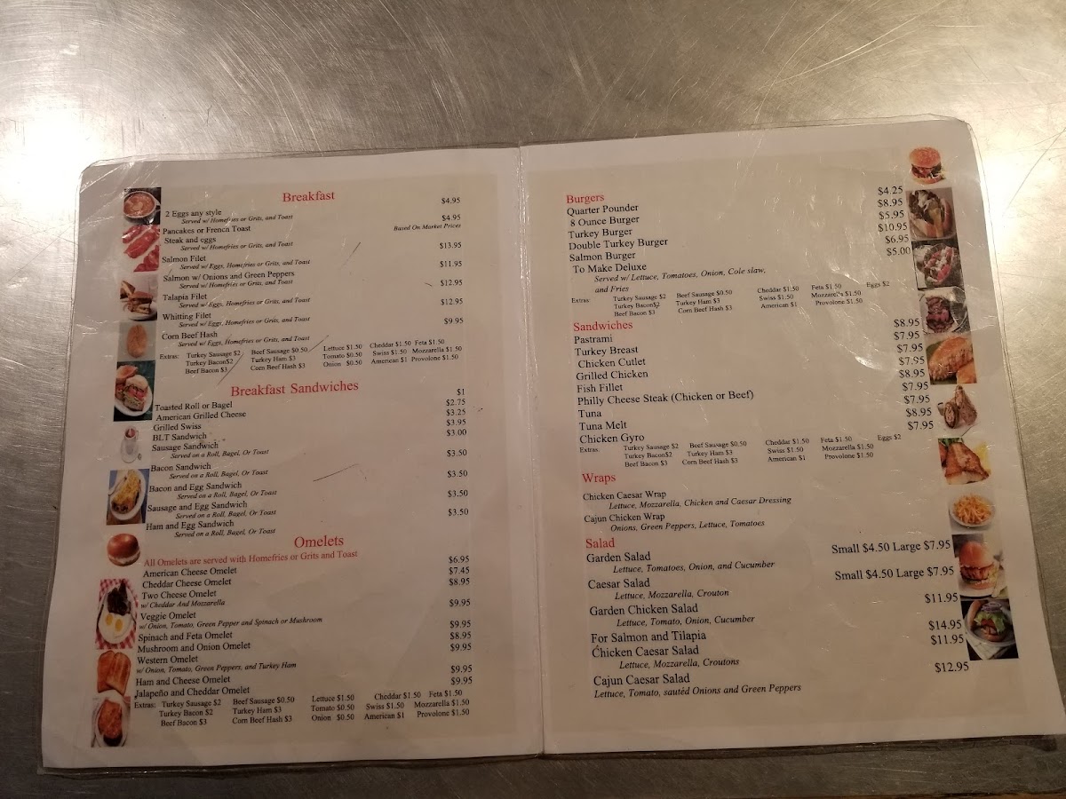 Country House Diner Photo Menu 6
