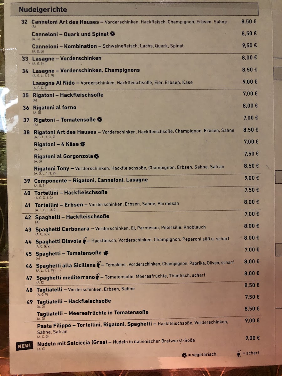 Pizzeria Al Nido Photo Menu 2