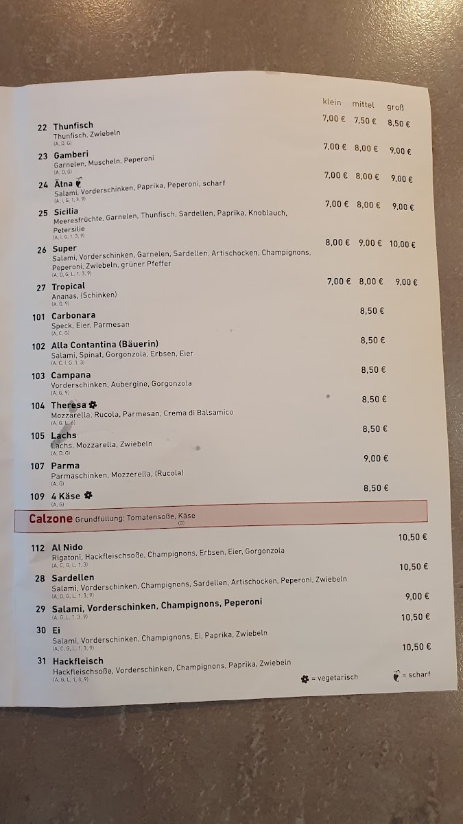 Pizzeria Al Nido Photo Menu 5