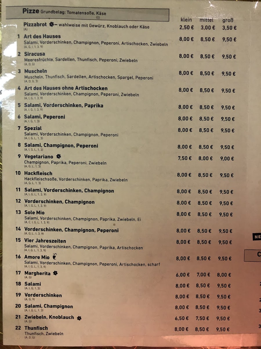 Pizzeria Al Nido Photo Menu 8