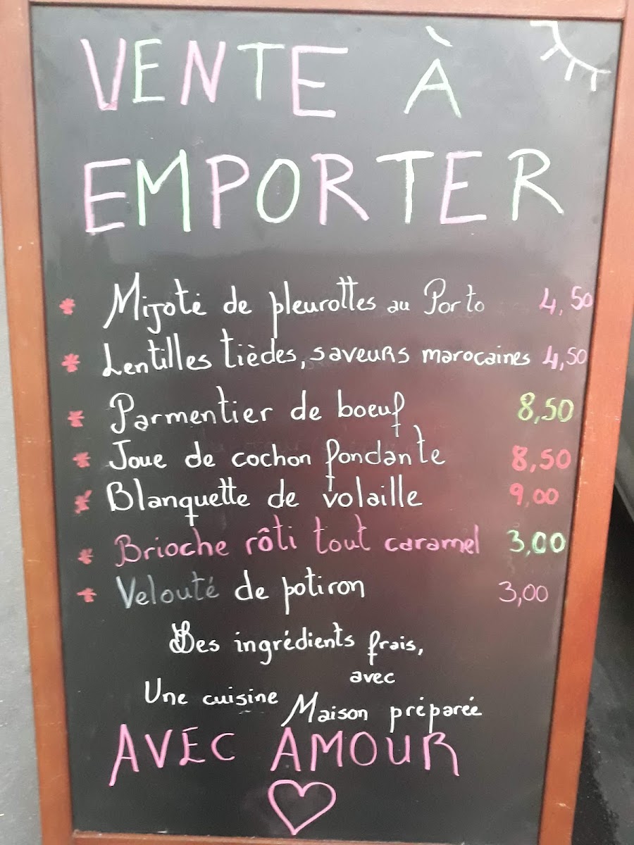 Chez Loulou Photo Menu 7