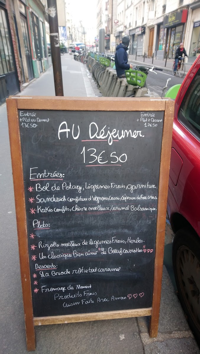 Chez Loulou Photo Menu 8