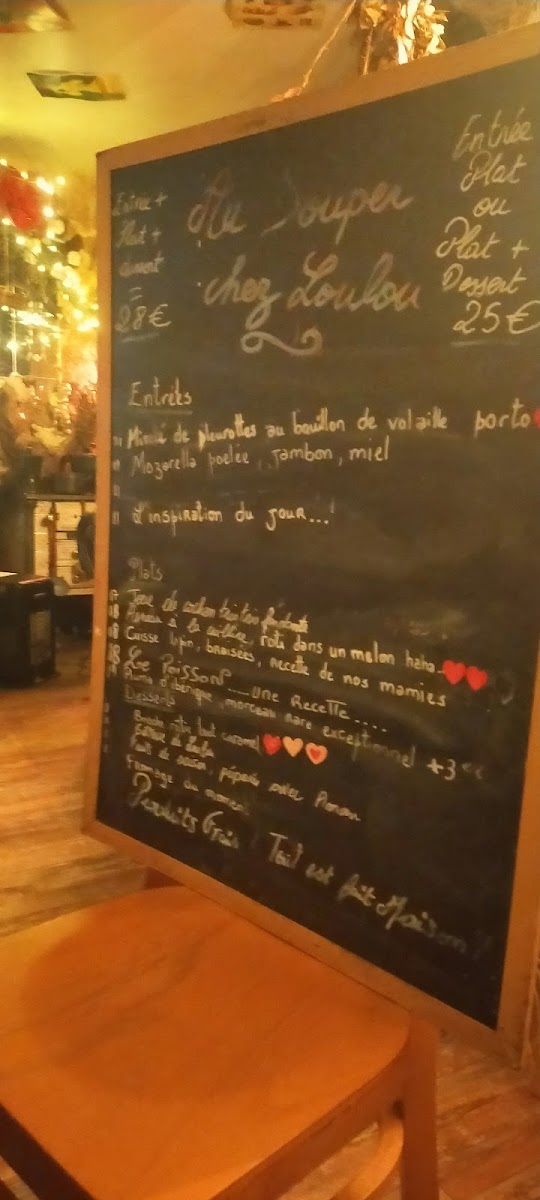 Chez Loulou Photo Menu 9