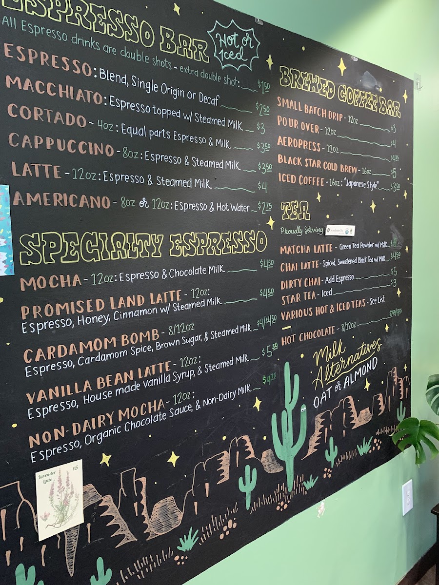 Phoenix Coffee Company Photo Menu 2
