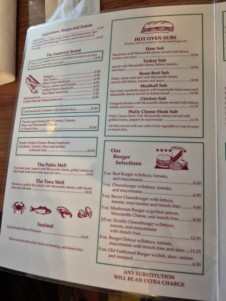 Dino's Family Restaurant Photo Menu 5