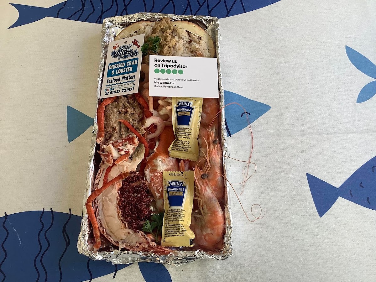 Mrs Will the Fish (Seafood Takeaway) Photo Menu 3