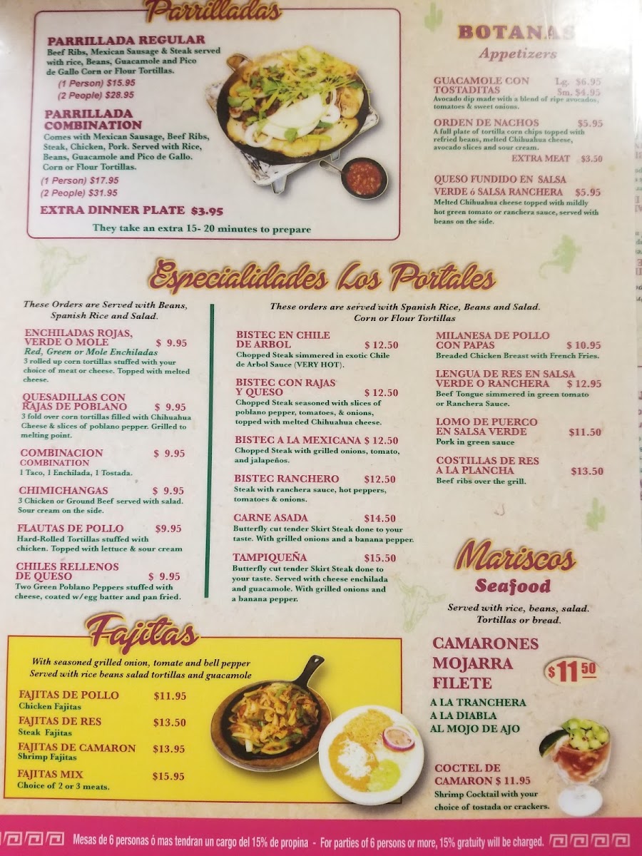 Los Portales Photo Menu 10