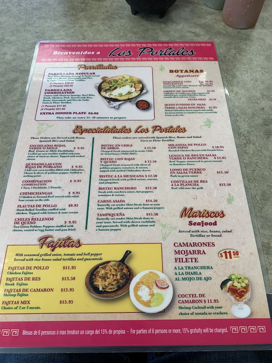 Los Portales Photo Menu 4