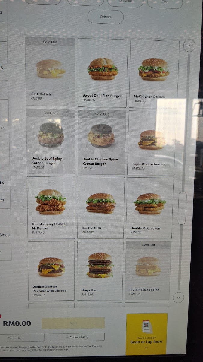 McDonald's Shell Karak DT Photo Menu 1