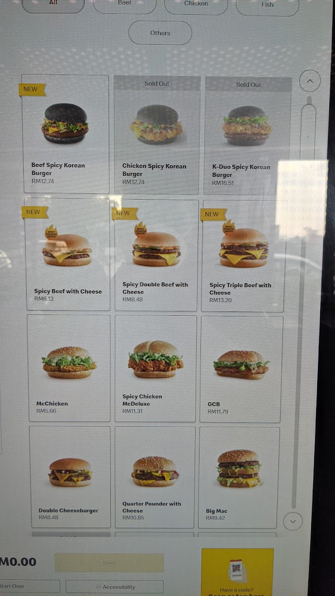 McDonald's Shell Karak DT Photo Menu 2
