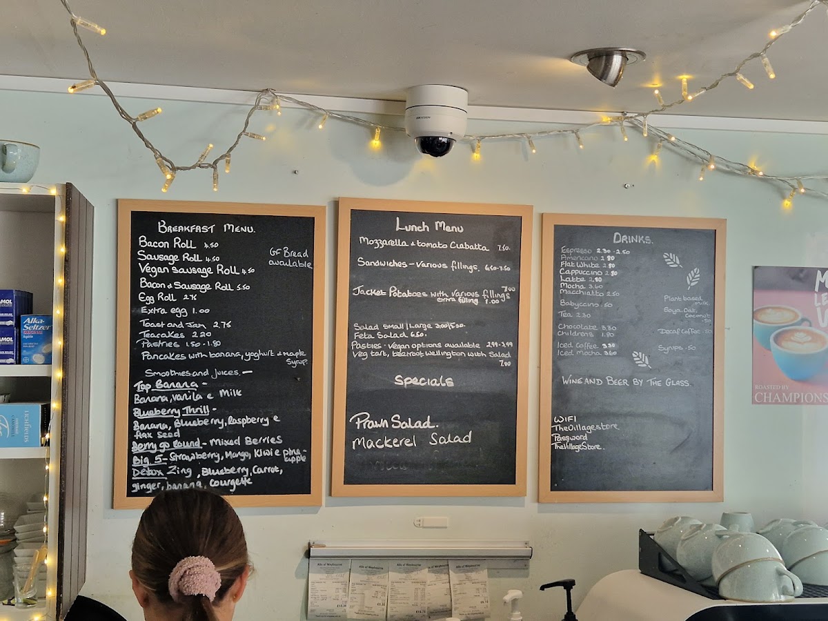 Ali's of Weybourne Photo Menu 3