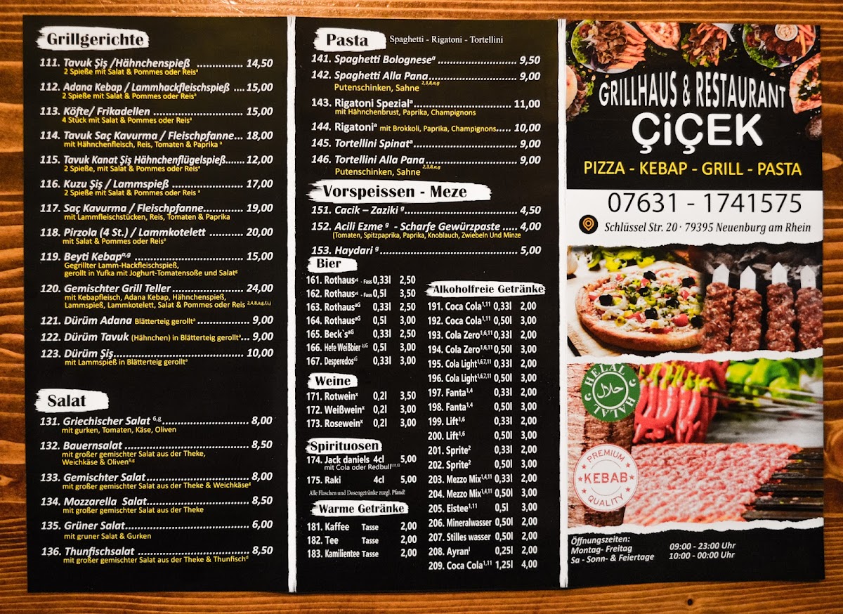 Cicek Restaurant - Grillhaus Photo Menu 3
