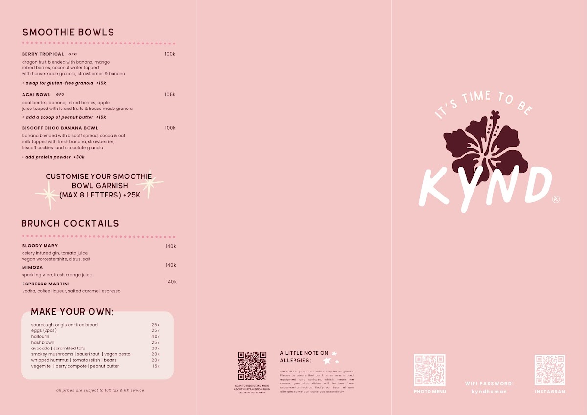 KYND COMMUNITY ULUWATU Photo Menu 4