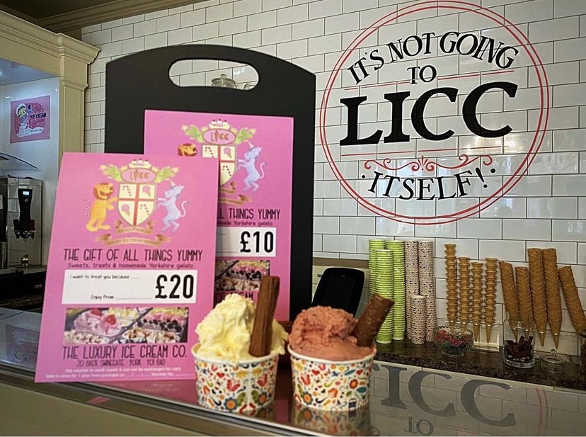 Luxury Ice Cream Company Photo Menu 1
