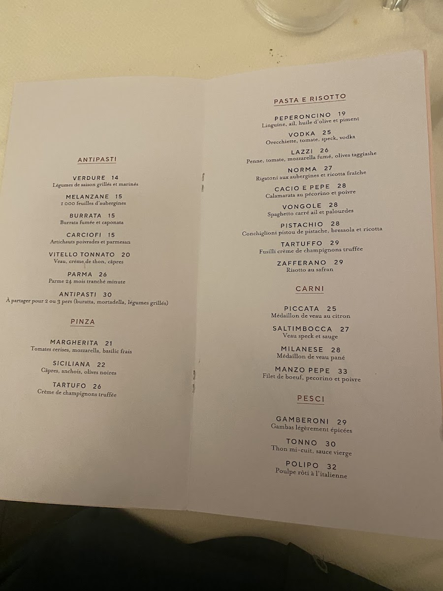 LAZZI Photo Menu 1