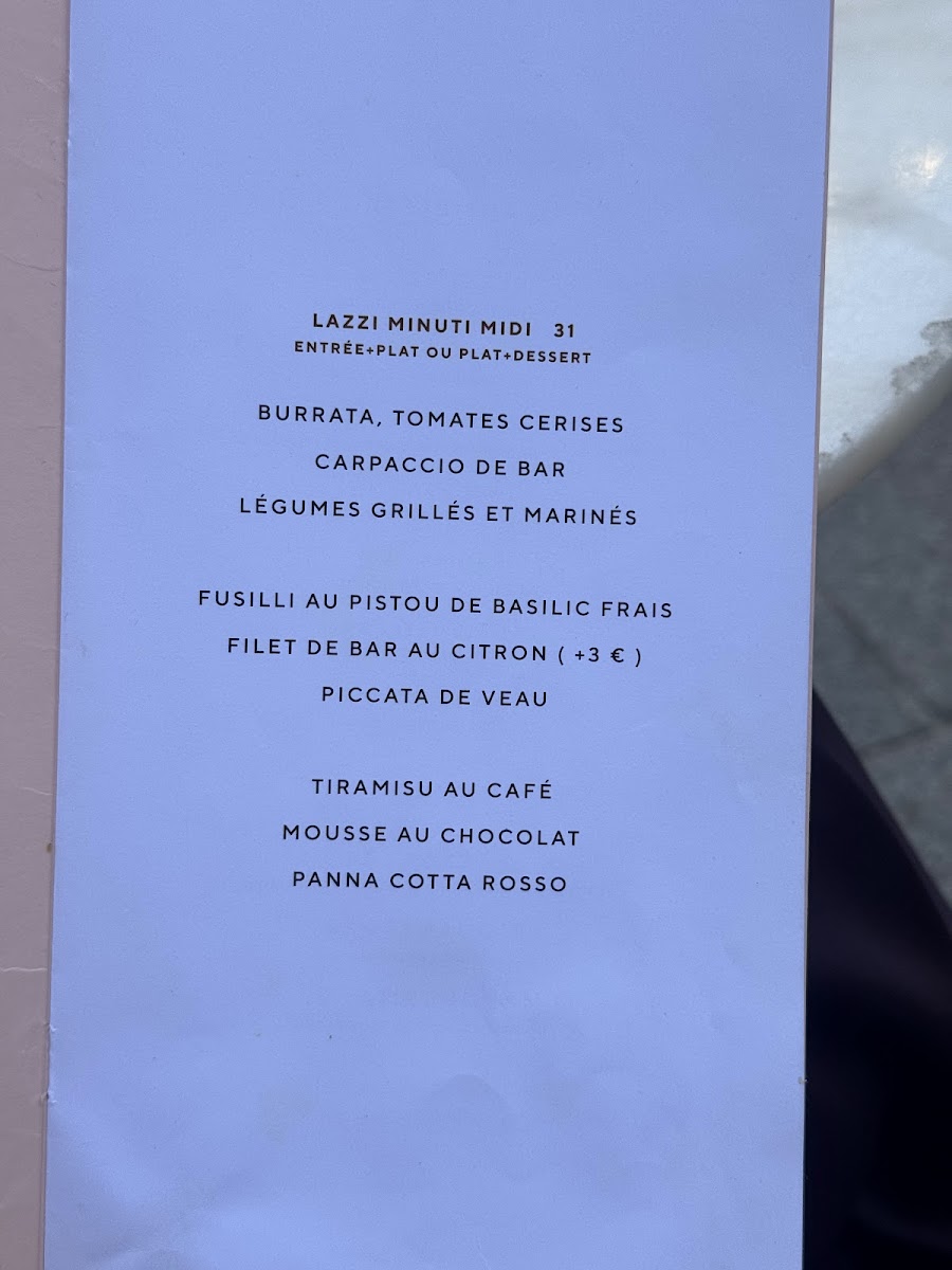 LAZZI Photo Menu 2