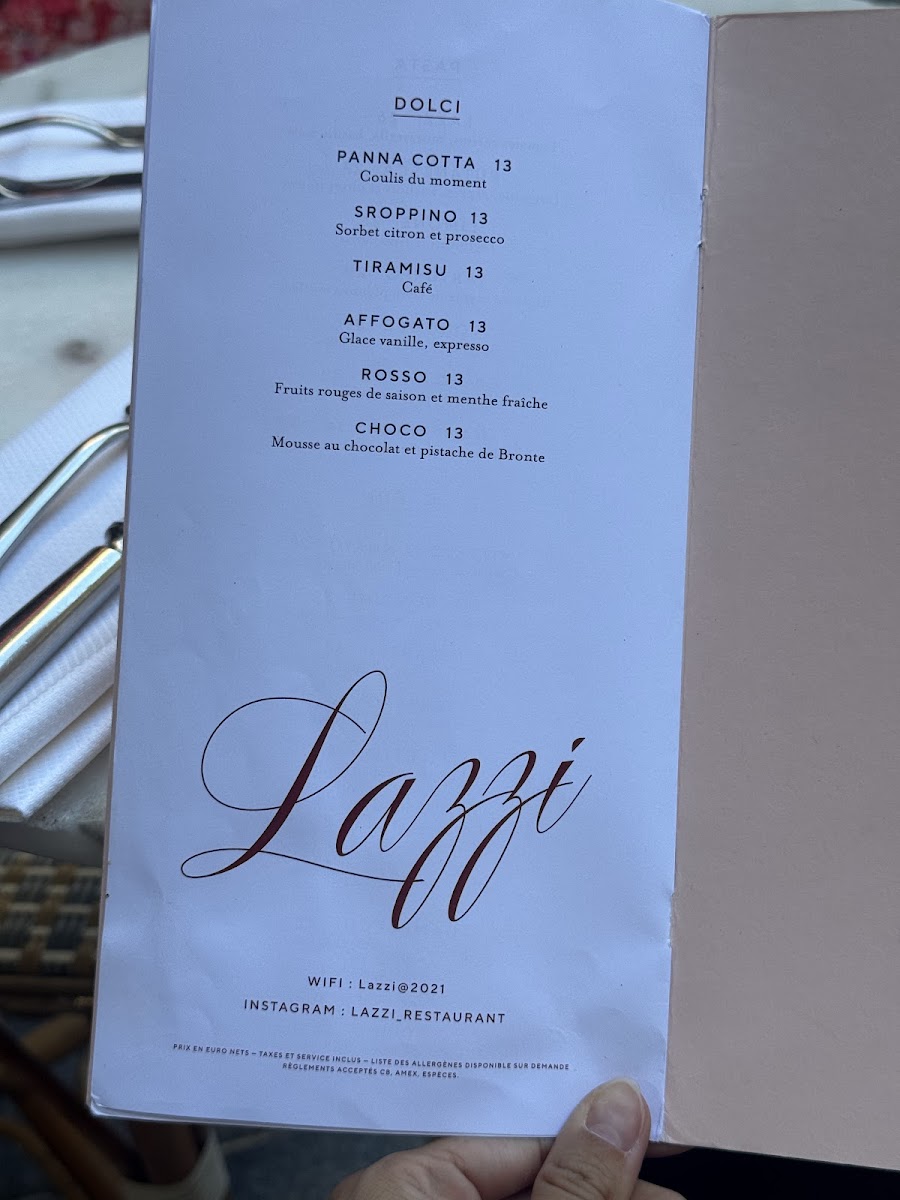 LAZZI Photo Menu 9