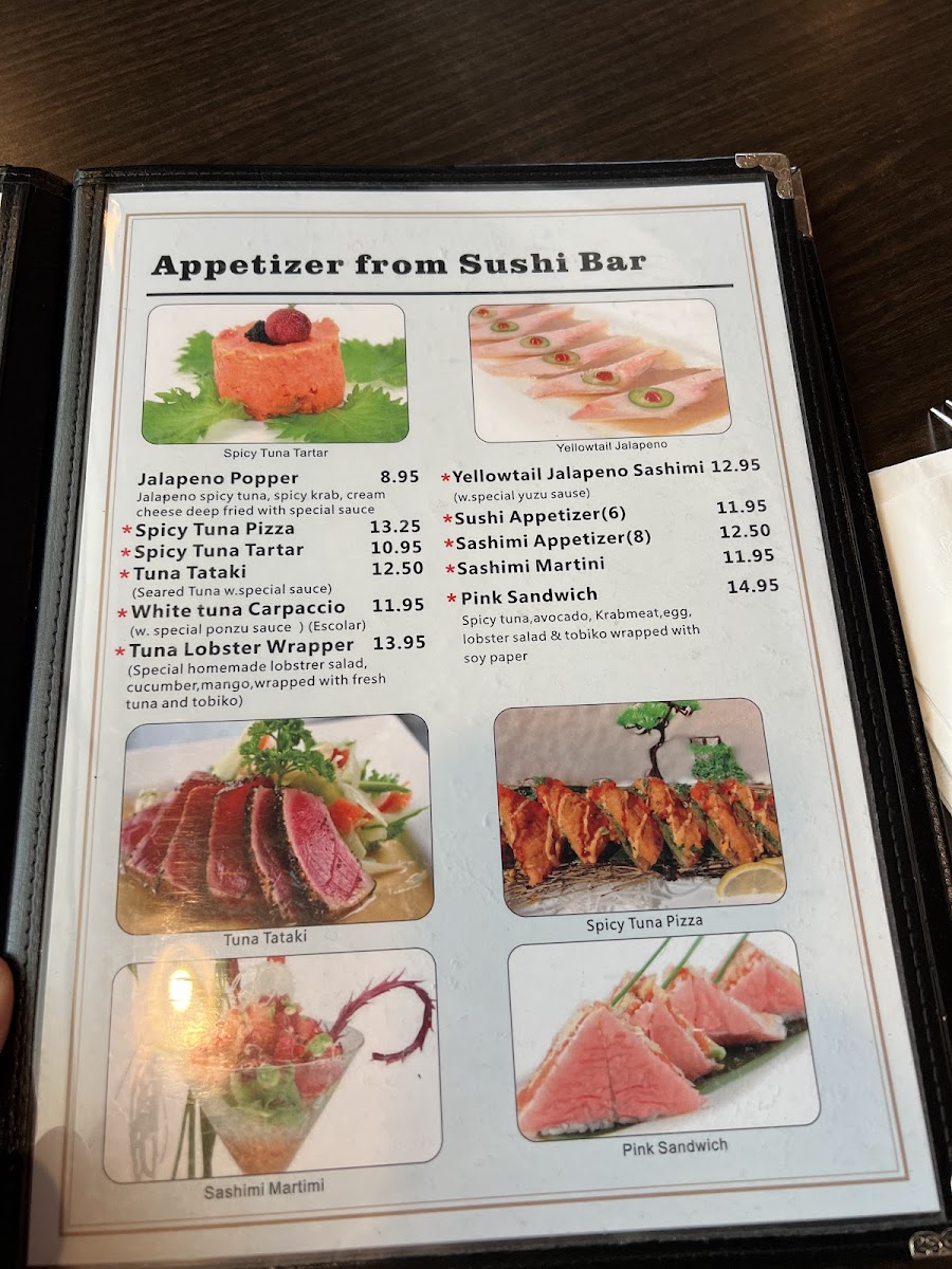 Tank's Sushi Bistro (Nocatee) Photo Menu 10