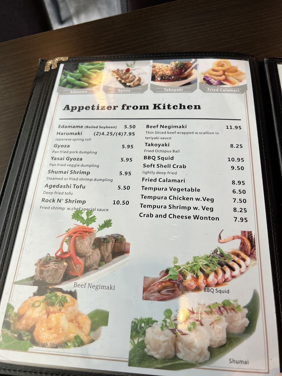 Tank's Sushi Bistro (Nocatee) Photo Menu 8