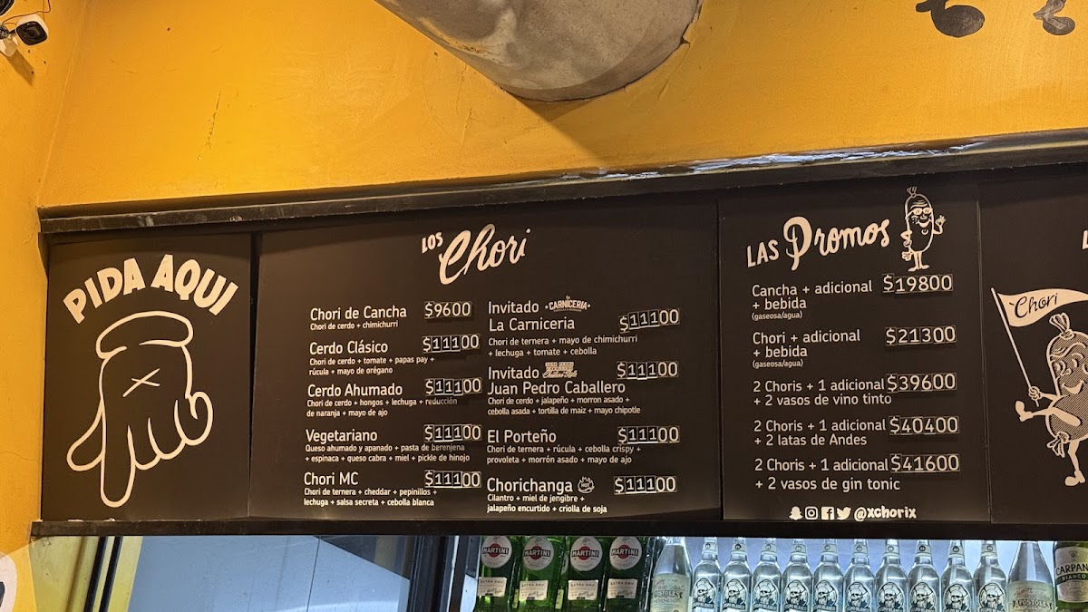 Chori Photo Menu 8