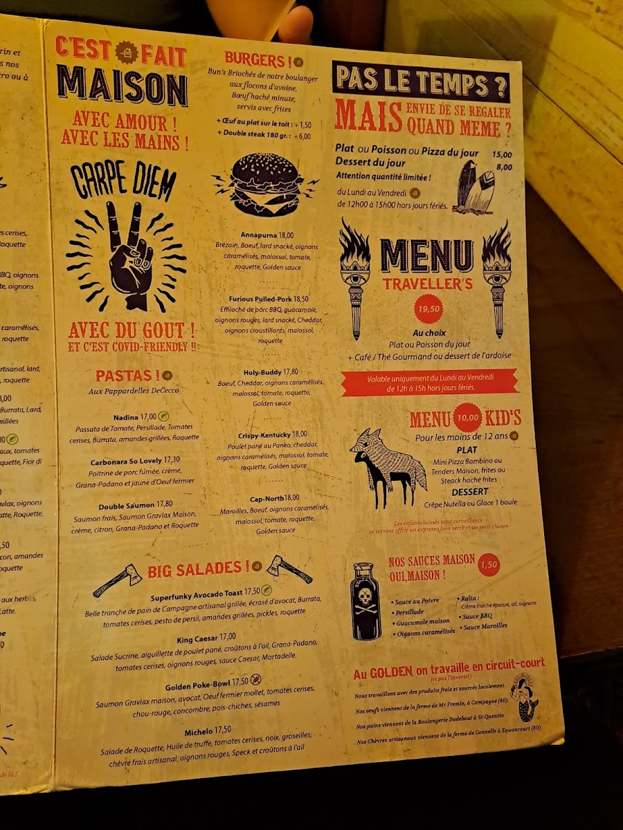 Le Golden Pub Photo Menu 10