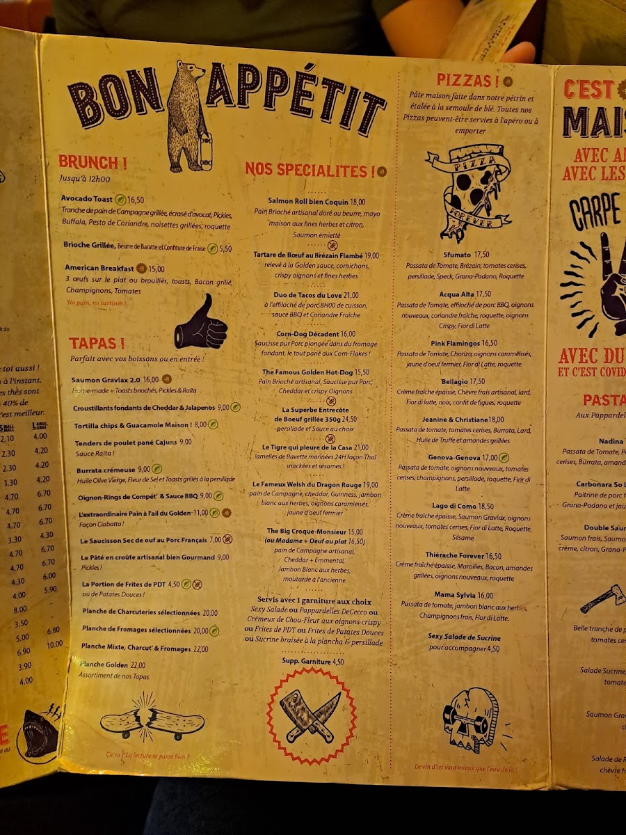 Le Golden Pub Photo Menu 4