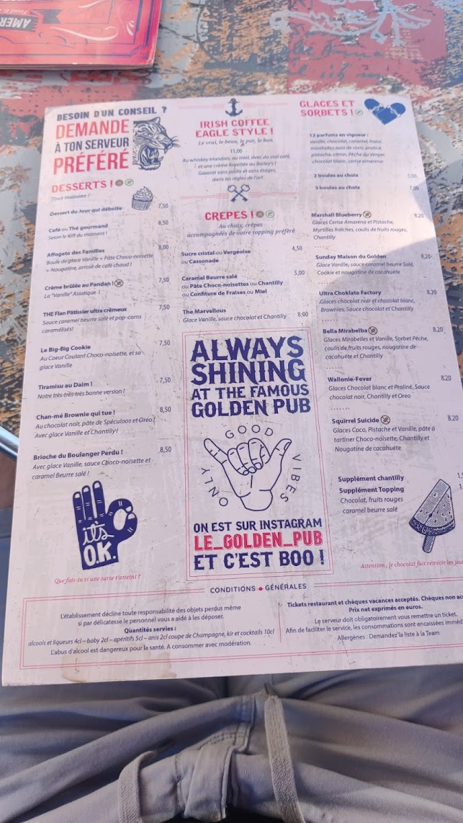 Le Golden Pub Photo Menu 6