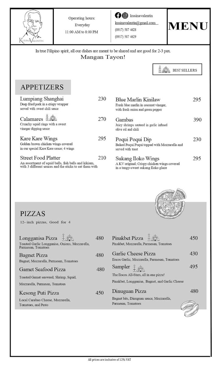 Kusina Valentin Photo Menu 1