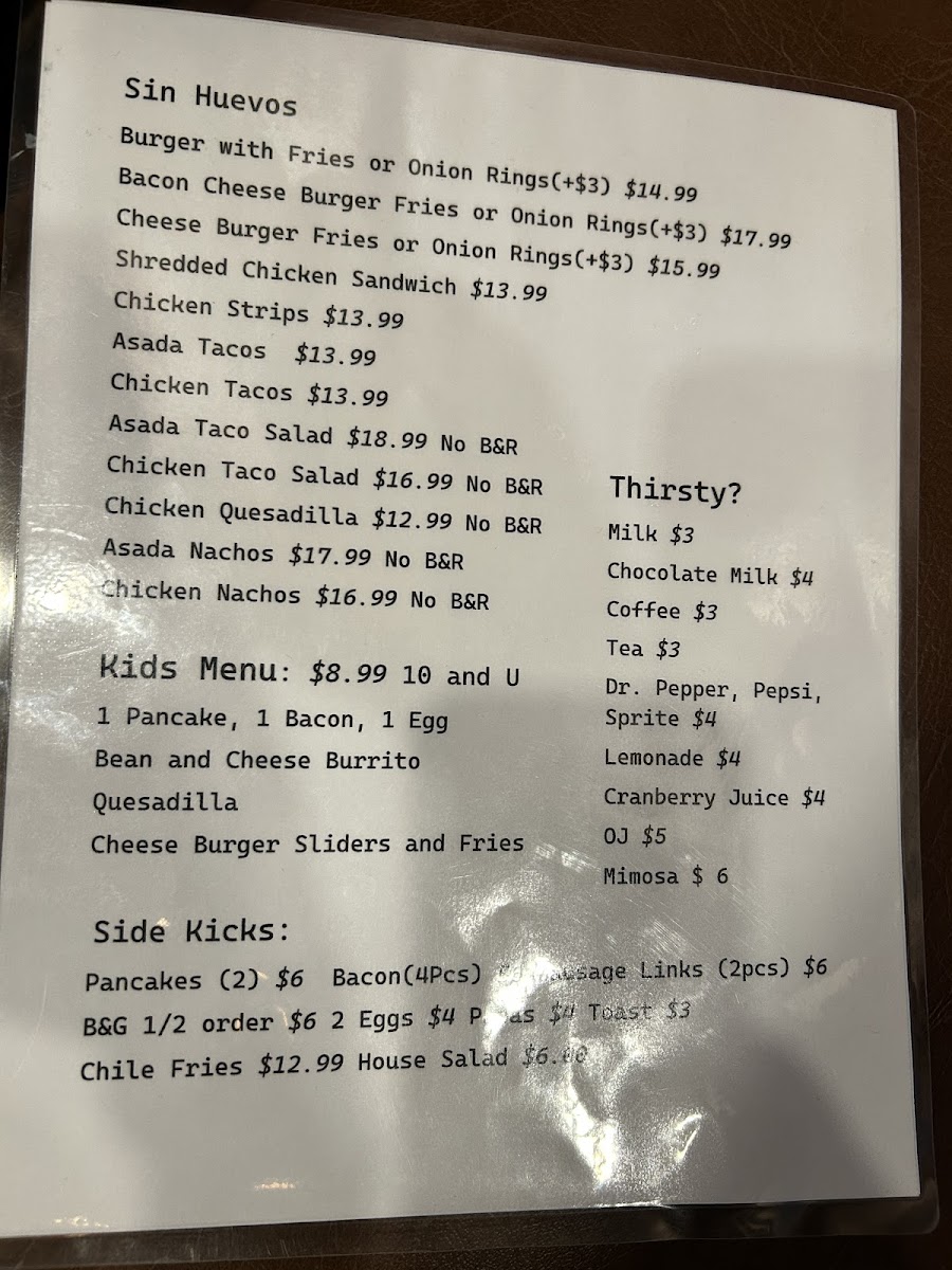 Rooster's Cantina Photo Menu 7