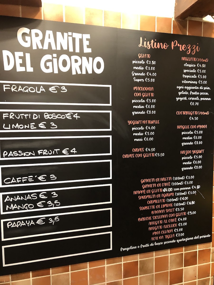 Quinto Gelateria Photo Menu 3