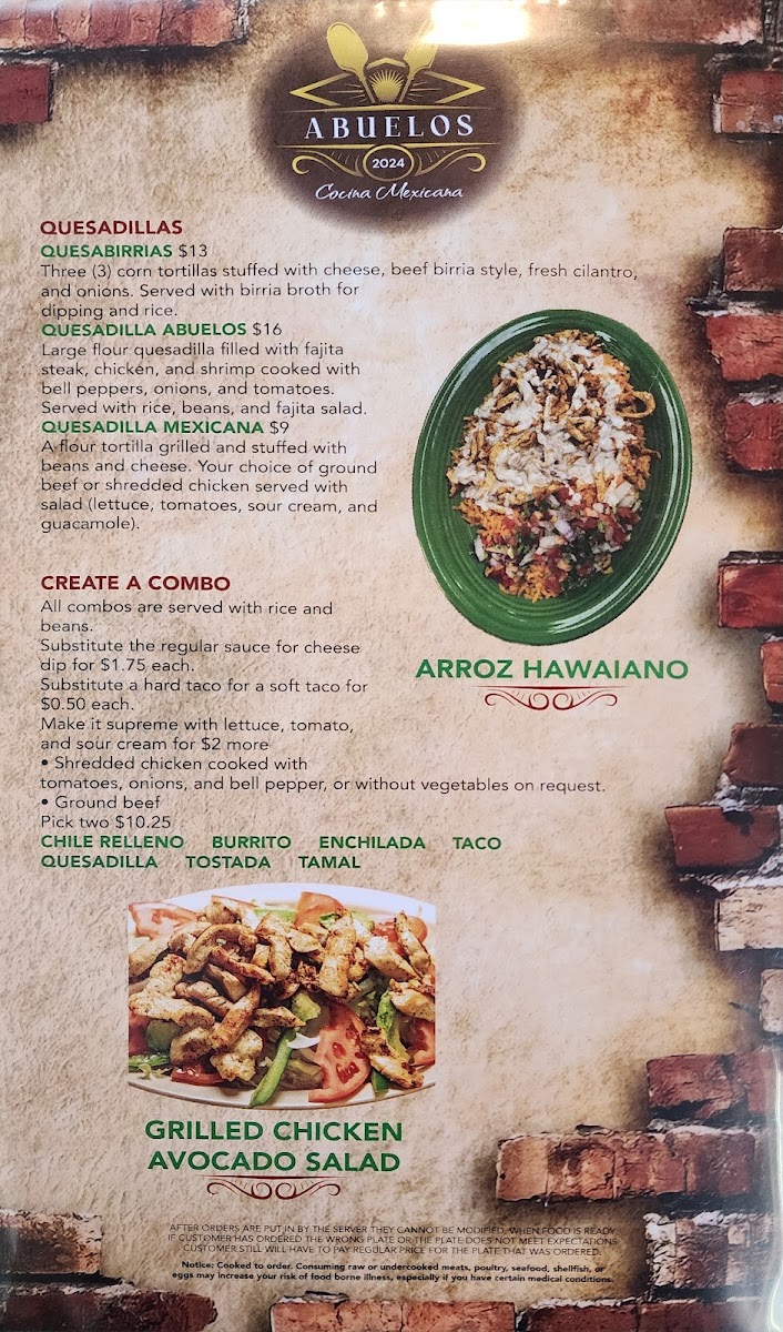 Abuelos Cocina Mexicana Photo Menu 4