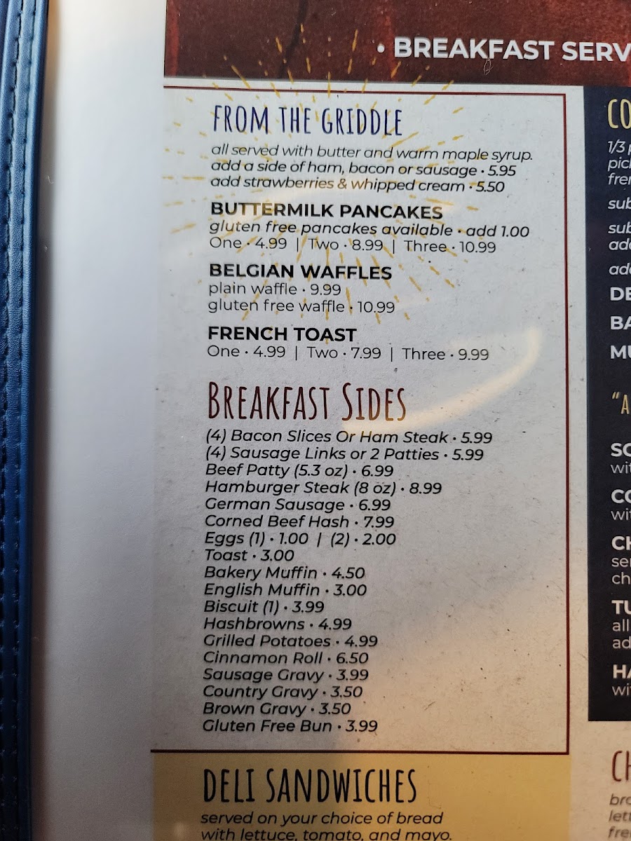 Country Rose Café Photo Menu 10