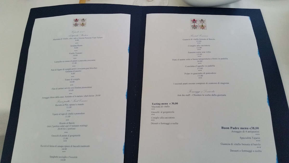 Buon Padre Photo Menu 4