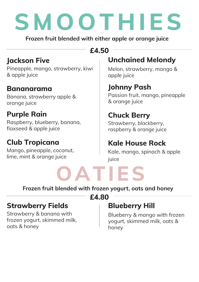 Florrie's Park Cafe Photo Menu 3