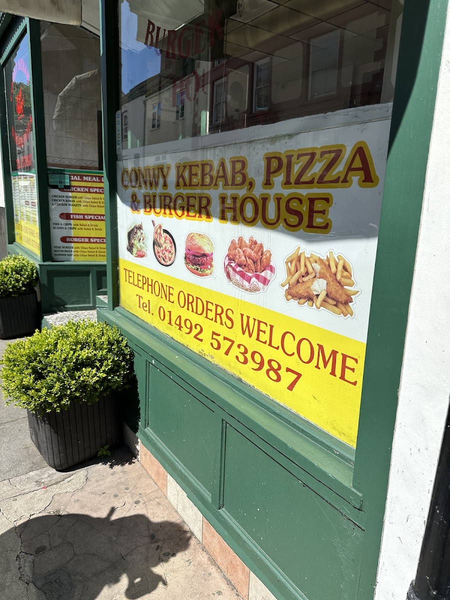 Conwy Kebab, Burger & Pizza House Photo Menu 5