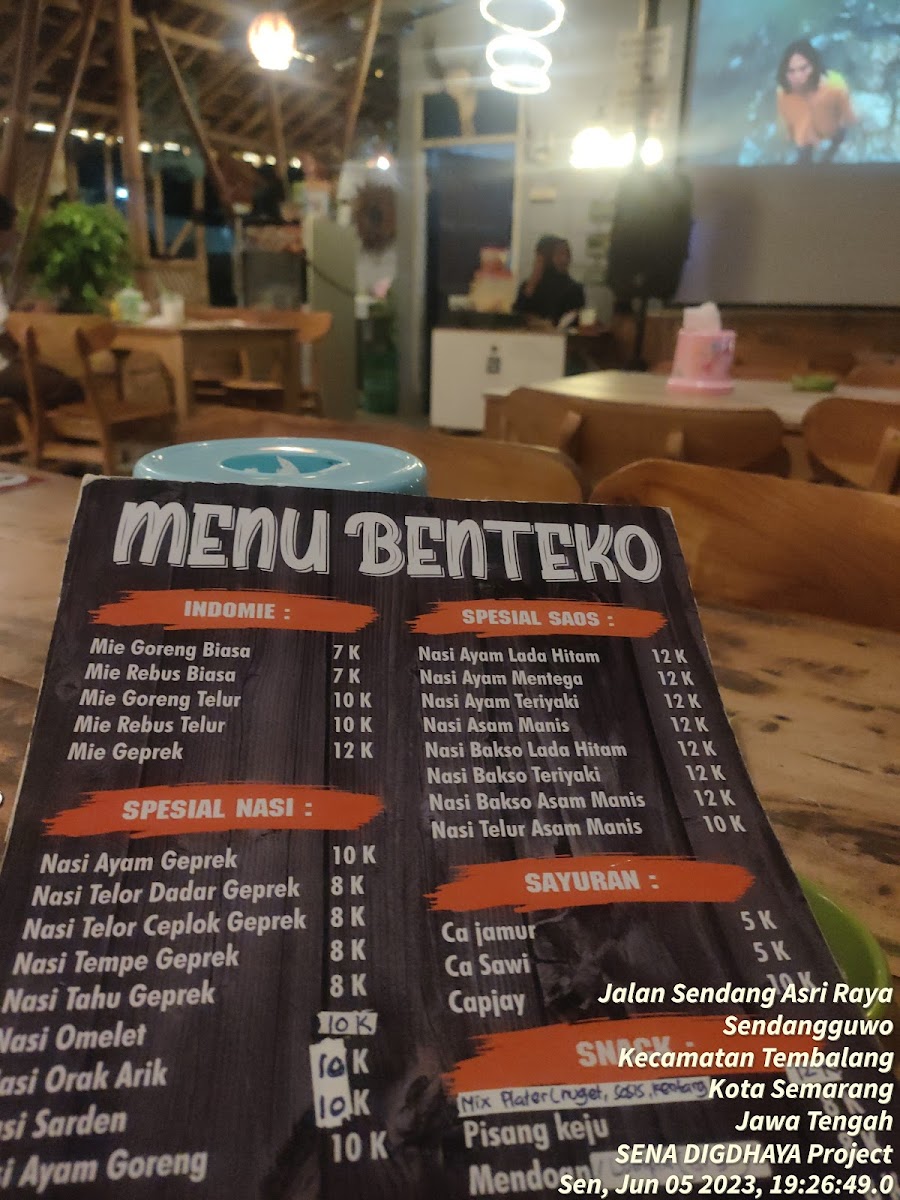 WARMINDO 'BENTEKO' Photo Menu 4