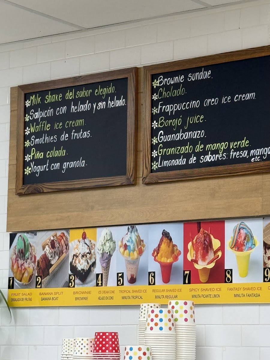 Helados Juli's Frozen Dessert Photo Menu 3