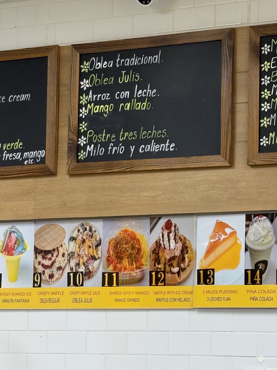 Helados Juli's Frozen Dessert Photo Menu 5