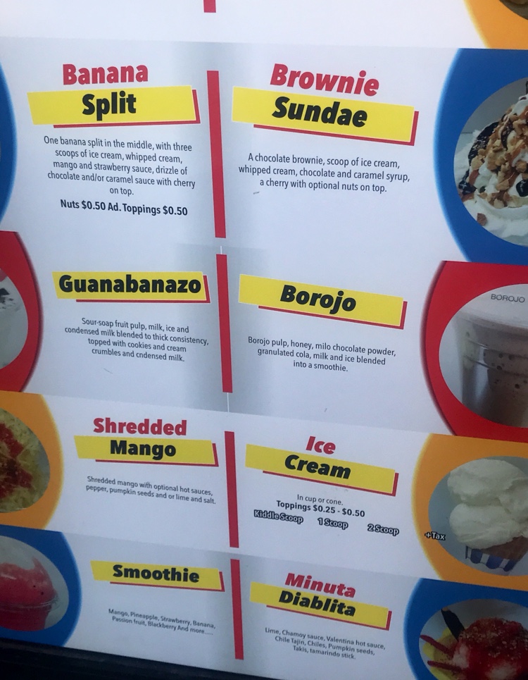 Helados Juli's Frozen Dessert Photo Menu 8
