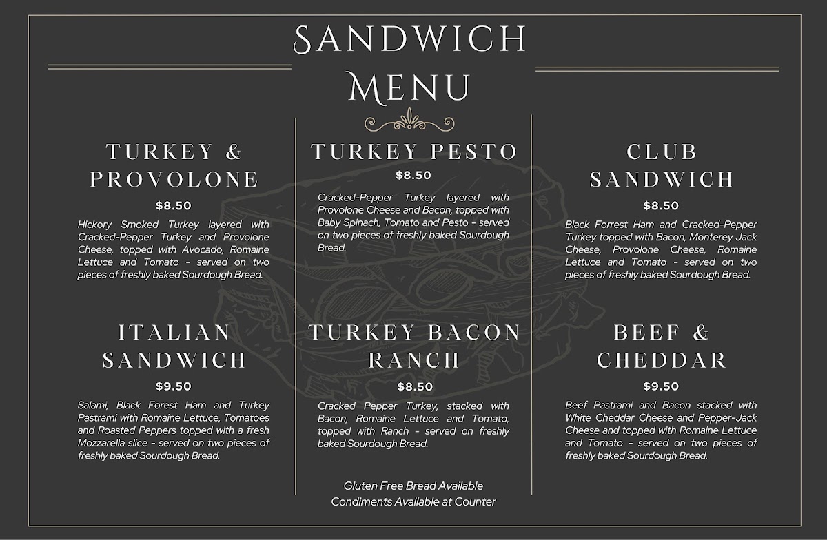 81 Bakehouse Photo Menu 1