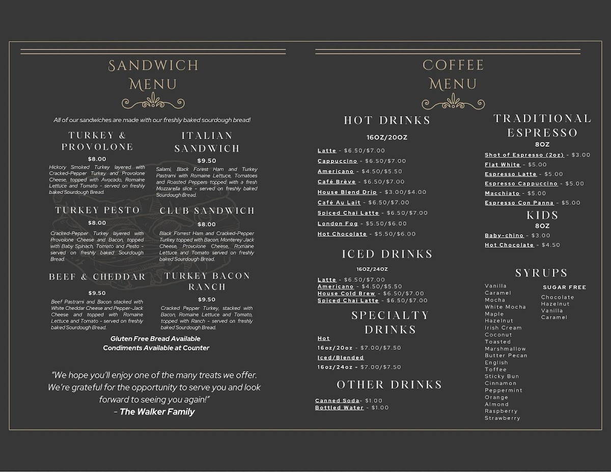 81 Bakehouse Photo Menu 2