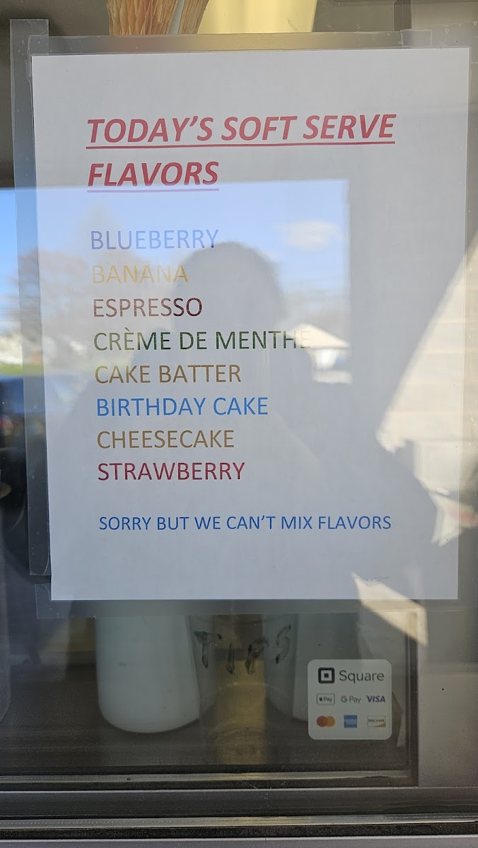 Joe's Water Ice & Ice Cream Photo Menu 6