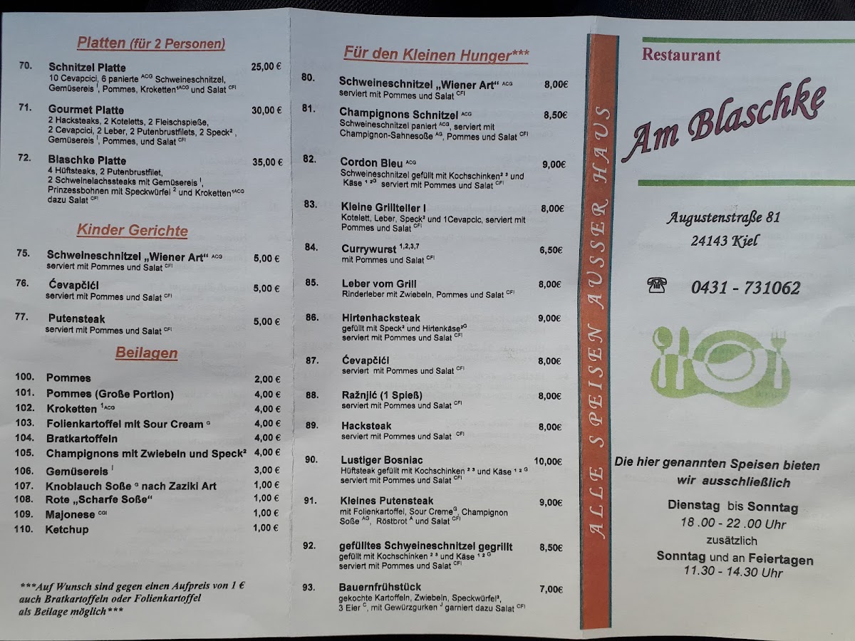Restaurant am Blaschke Photo Menu 9