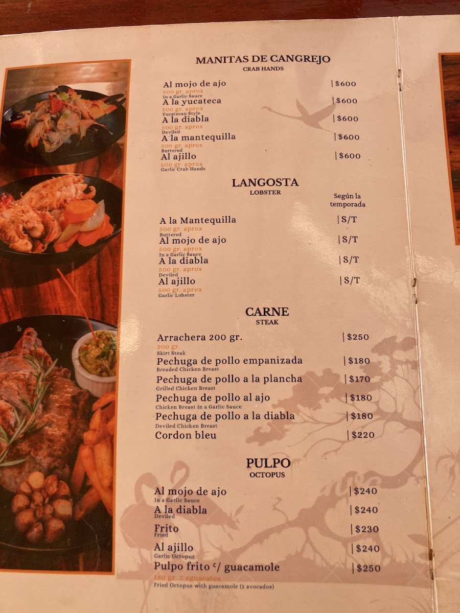 Casa Porfiria’s Photo Menu 6