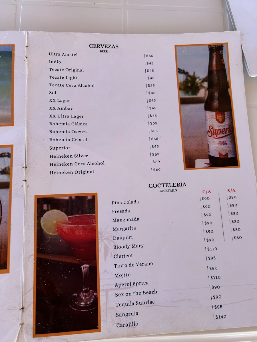 Casa Porfiria’s Photo Menu 7