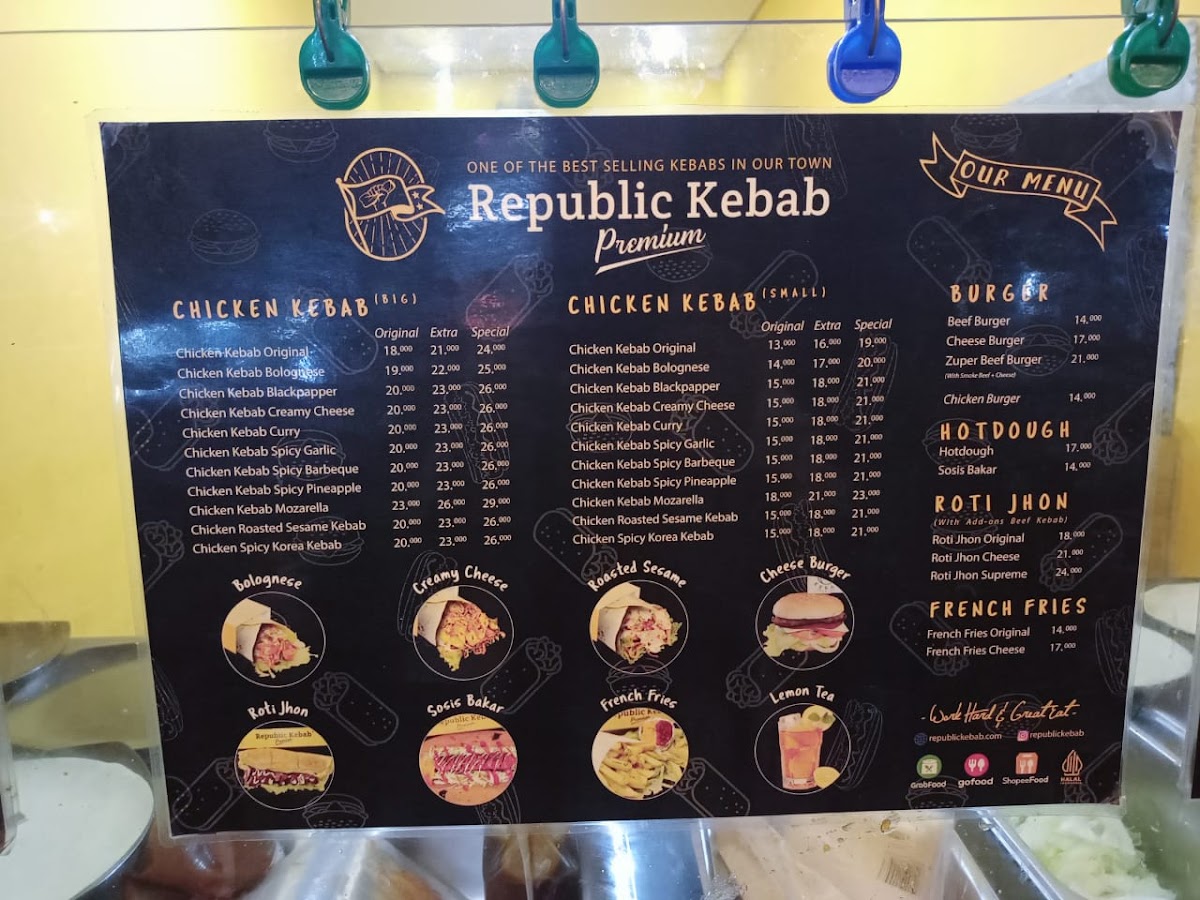 Republic Kebab Premium - Beji Photo Menu 1