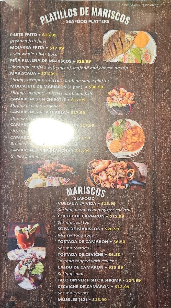 La Trinidad Restaurant Photo Menu 8