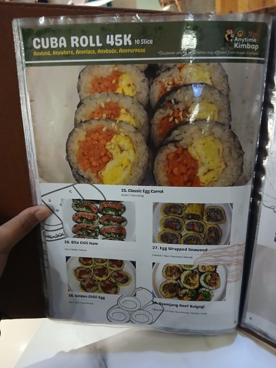 Cuba box Photo Menu 8