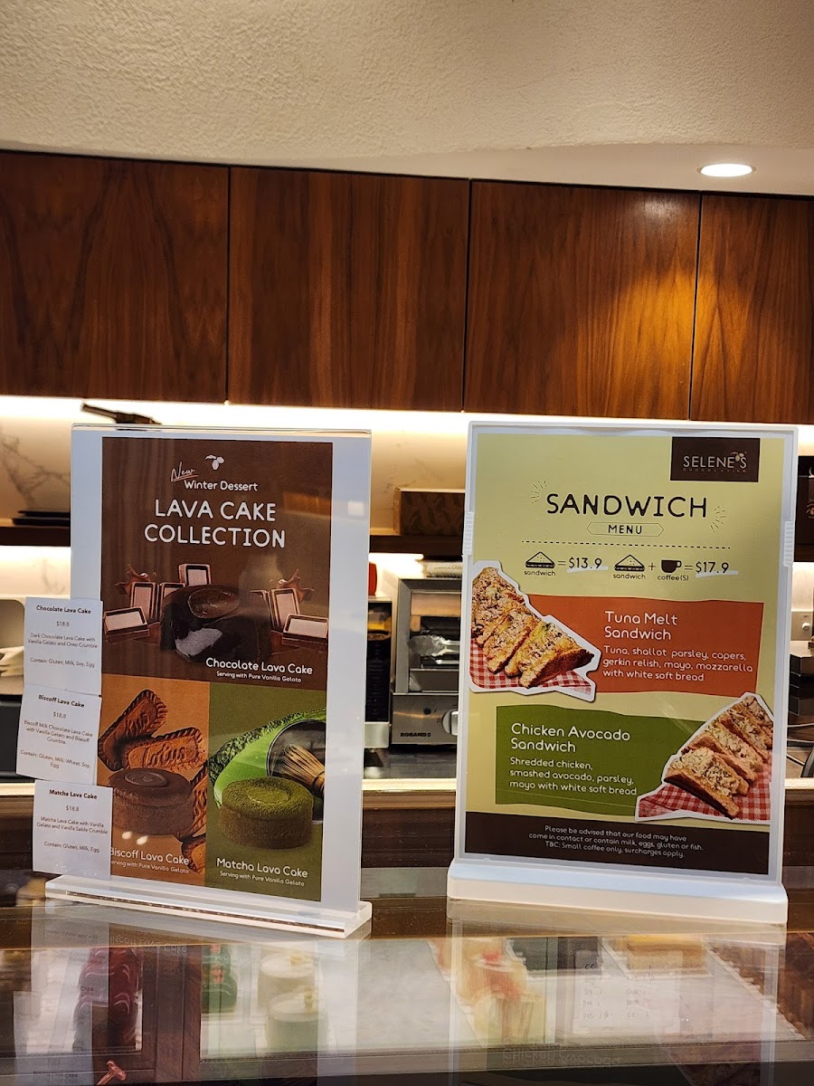 Selene's Chocolate Cafe Photo Menu 5