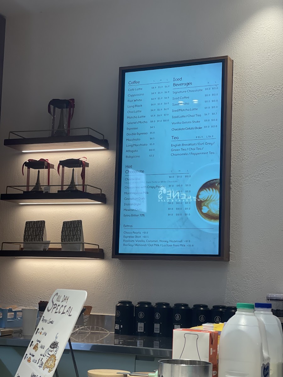 Selene's Chocolate Cafe Photo Menu 7